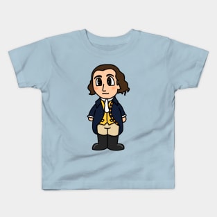 Chibi William “Billy” Dawes (Large Print) Kids T-Shirt